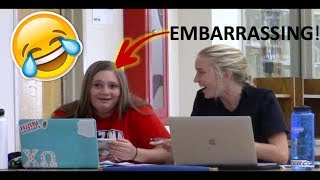 EMBARRASSING RINGTONES IN LIBRARY PRANK FUNNIEST REACTIONS [upl. by Reehsab928]