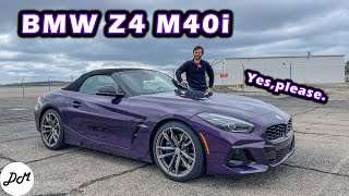 2023 BMW Z4 M40i — DM Review [upl. by Anitnas]