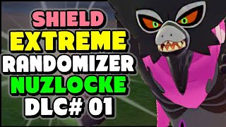 RANDOMIZED ISLE OF ARMOR  Pokemon Sword and Shield Extreme Randomizer Nuzlocke DLC Episode 1 [upl. by Roscoe461]