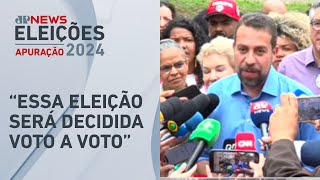 Boulos fala com imprensa após votar em São Paulo [upl. by Halverson]