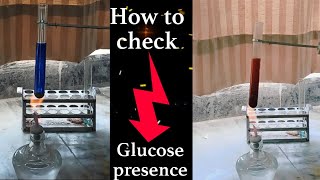 Fehlings solution test check the presence of glucose [upl. by Lamek]