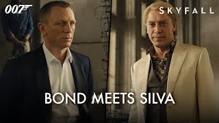 SKYFALL  007 Meets Silva – Daniel Craig Javier Bardem  James Bond [upl. by Mailand]