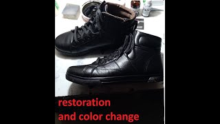 Tutorial  Guida Trucco CUSTOMIZZARE o cambiare colore a delle Sneakers Restoration and Color Change [upl. by Kannan]