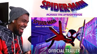 SPIDERMAN ACROSS THE SPIDERVERSE  Official Trailer 2 REACTION VIDEO [upl. by Ninaj412]