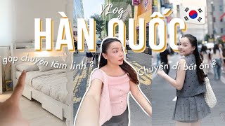 VLOG  Một Tuần Ở Hàn amp Lần Đầu Gặp Chuyện Tâm Linh 👻 TrinhPham [upl. by Gnuj889]