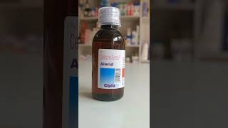 Alerid Syrup uses in hindi  Cetirizine syrup uses Shorts pharmaguru [upl. by Dalia]