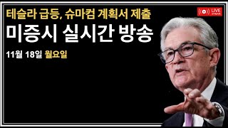 2024년 11월 18일 트럼프미디어 암호화폐 회사 인수 고려코인배이스 CEO 트럼프와 미팅테슬라 FSD 규제 완화슈마컴 계획서 제출미국증시 비트코인 뉴스룸 [upl. by Zebaj]