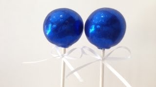 How to make Shiny Shimmer Gem cake pops [upl. by Yankee]