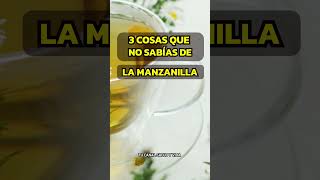 3 BENEFICIOS DE LA MANZANILLA QUE TE SORPRENDERÁN manzanilla saludables sabiasque [upl. by Irroc]