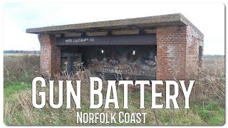 WW2 Coastal Gun Battery Underground Tunnels amp Rooms Happisburgh Norfolk [upl. by Adlez]