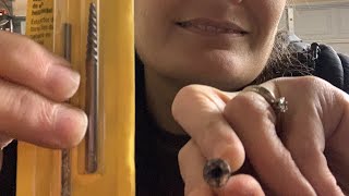 How to use Screw Extractor Tool to remove stripped screw [upl. by Anwad]