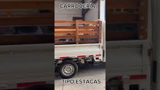 EXCLUSIVO CARROC DE ESTACAS carrocerias trailer carroceria furgonetas automobile trailer [upl. by Blanch270]