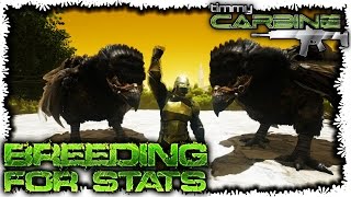 ArkSE InDepth look at Breeding Super Dinos  TimmyCarbine [upl. by Neelahs]