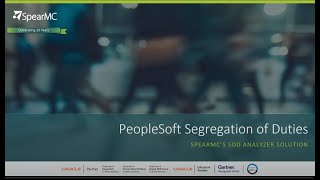 PeopleSoft Segregation of Duties SOD Analyzer SpearMC Sep 2024 [upl. by Iegres]