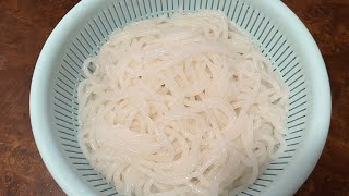 How to make tapioca starch noodles  Vietnamese noodles [upl. by Luapnhoj]