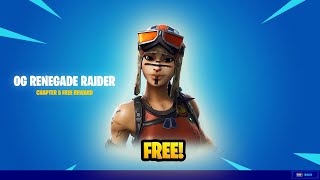 how to RENEGADE RAIDER for FREE  Fortnite Chapter 5 Season 2 [upl. by Sabah84]