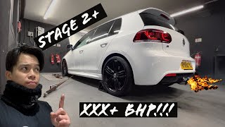 The Golf R goes Stage 2  RTech ECU and DSG tuning  098 vwgolfr [upl. by Yelhs]