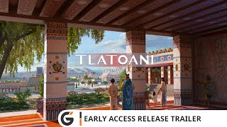 Tlatoani Aztec Cities  Early Access Release trailer [upl. by Glynias441]