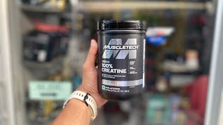 MUSCLETECH CREATINE 400g  BEST CREATINE  MADE IN INDIA  SIZE GAIN  POWER GAIN  MUSCLE GAIN [upl. by Yniffit]