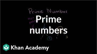 Prime numbers  Factors and multiples  PreAlgebra  Khan Academy [upl. by Peti783]