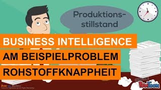 Business Intelligence  Beispiel Lösung des Problems Rohstoffknappheit  Einfach erklärt [upl. by Musa328]