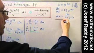 Substitutionsregel 3f [upl. by Aicileb969]