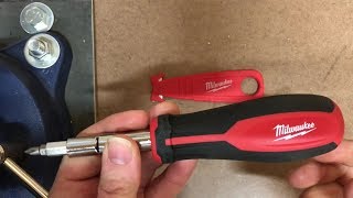 Milwaukee 11in1 Screwdriver first look [upl. by Arimihc]