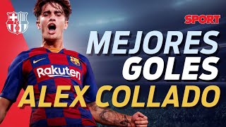 HIGHLIGHTS ÁLEX COLLADO ⚡ LOS MEJORES GOLES de UNA DE LAS GRANDES PROMESAS del FC BARCELONA [upl. by Teodora]