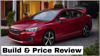 2019 Subaru Impreza 20i Sport Sedan manual  Build amp Price Review Colors Interior Features [upl. by Esinart323]