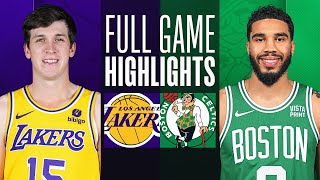 LAKERS at CELTICS  FULL GAME HIGHLIGHTS  February 1 2024 [upl. by Anits488]