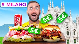 Cosa MANGI con 5€ a MILANO con Mochohf [upl. by Asirap]