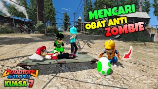 BOBOIBOY KUASA 3 MENCARI OBAT ANTI ZOMBIE UNTUK BOBOIBOY API  GTA 5 [upl. by Noitna497]