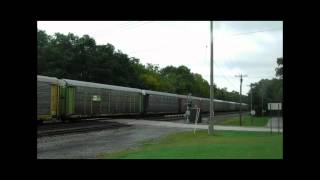 Railfanning At the Westfield NY Railfan Park [upl. by Nylednarb871]