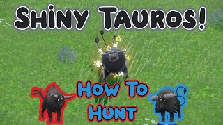 Shiny Tauros How to Shiny Hunt Tauros Aqua amp Blaze Breeds  Pokemon Violet Badge Quest 7 [upl. by Golden20]