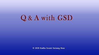 Q amp A with GSD 118 with CC [upl. by Kwok]