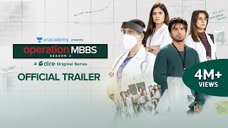 Dice Media  Operation MBBS  Season 2  Web Series  Official Trailer  Episode 1 out on 15th March [upl. by Adorne]