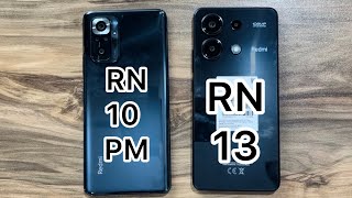 Xiaomi Redmi Note 13 vs Xiaomi Redmi Note 10 Pro Max [upl. by Negaet654]