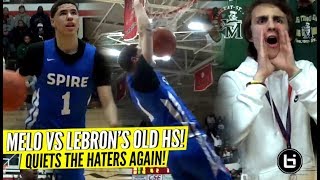 LaMelo Ball Quiets The HATERS vs LeBrons Old High School Rocket Watts GOES OFF [upl. by Dlorrej]