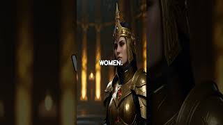 The Golden Guard Female Custodes Warhammer 40k Lore [upl. by Catie733]