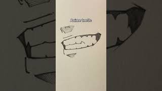 Regular teeth and Anime teeth  Jmarron [upl. by Ritchie]