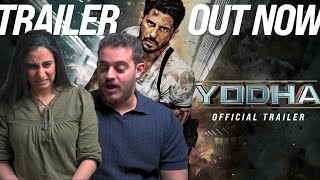 YODHA OFFICIAL TRAILER REACTION  Sidharth Malhotra  Raashii Khanna  Disha Patani Sagar amp Pushkar [upl. by Desireah]