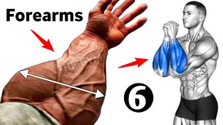 6 Best Big Forearm Exercise  Forearms Workout [upl. by Anerok808]