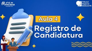 Aula 04  Registro de Candidatura [upl. by Tadd702]