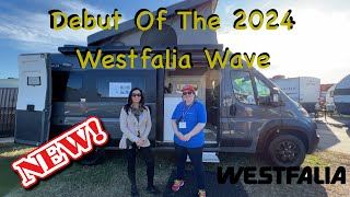 Debut Of The NEW 2024 Westfalia Wave BClass RV PopTop On The Ram Chassis  Florida RV SuperShow [upl. by Irahs]