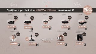 KIKOZA Milano termékek akár 65 kedvezménnyel [upl. by Airam]