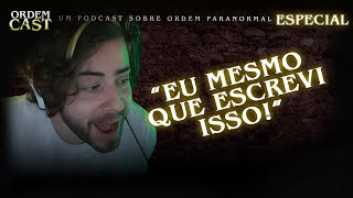 O CELLBIT SABE ALGO SOBRE ORDEM PARANORMAL [upl. by Yeltrab333]