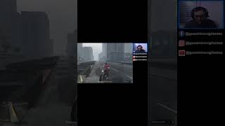 GTA V ONLINE Dirigindo a moto sem 1 roda kkk gta gtaonline live fy sejagamer games gameplay [upl. by Wolfie]