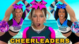 3 CHEERLEADERS vs 1 Fake Prank [upl. by Ennaer462]