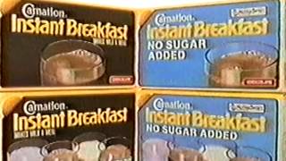 80s Ads Carnation Instant Breakfast 1987 [upl. by Elfreda]