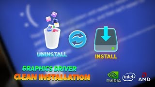 How to reinstall graphics or display drivers in PC  Intel Nvidia and AMD  Quick Installation [upl. by Krakow]